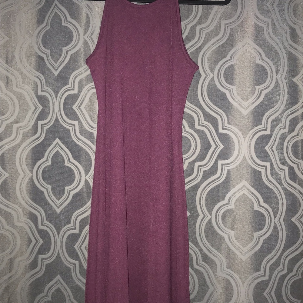 Purple dress